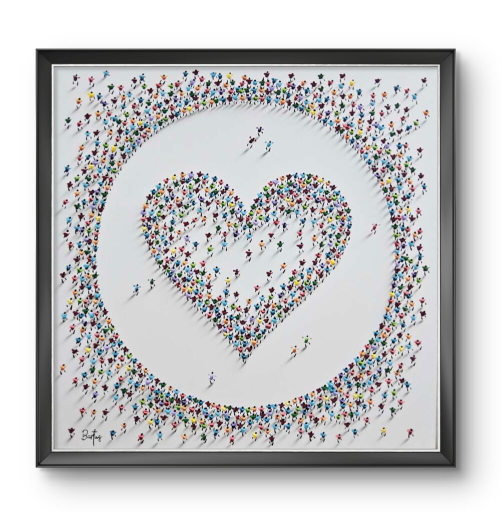 Heart in Circle- Francisco Bartus