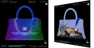 2021 Chanel Python gold X-ray   – James Chiew