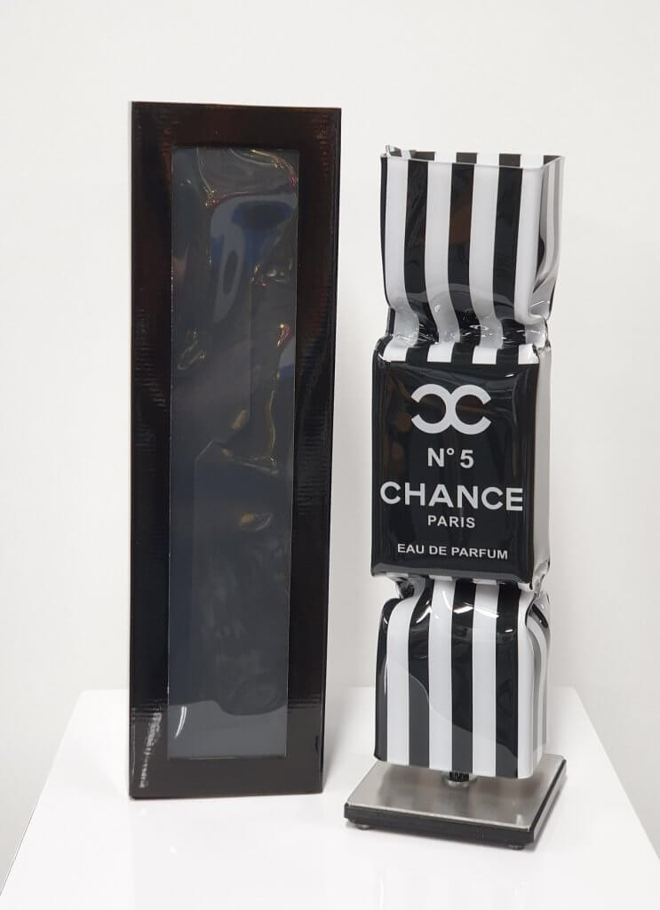 Art Sculpture Chance black – Michael Daniels