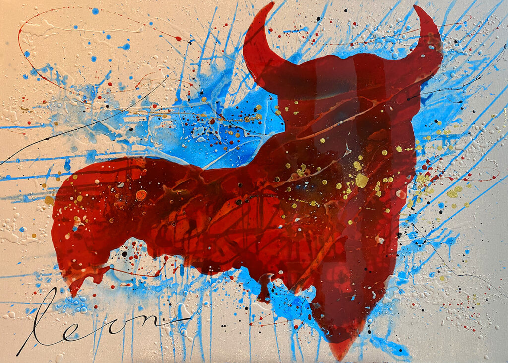 Torro Rojo Azul – Leon Bosboom