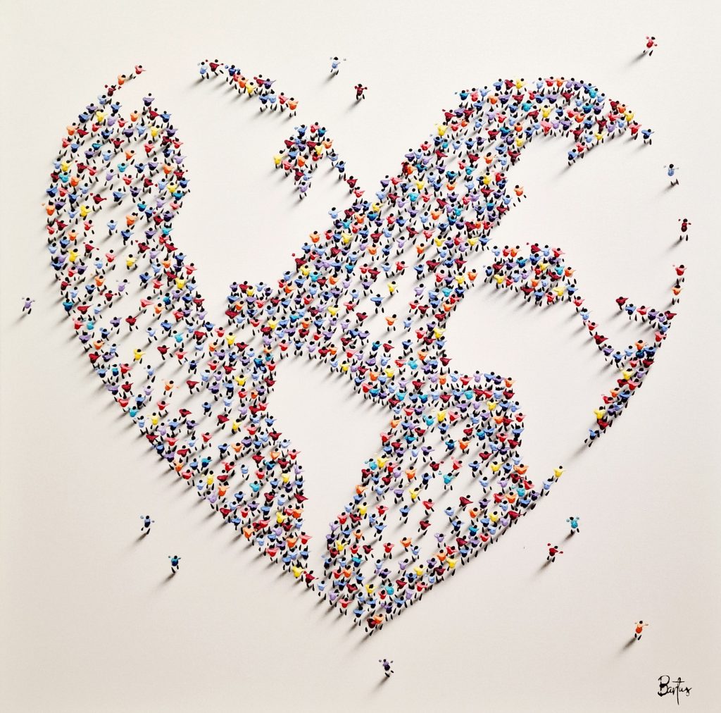 Colourful Heart- Francisco Bartus