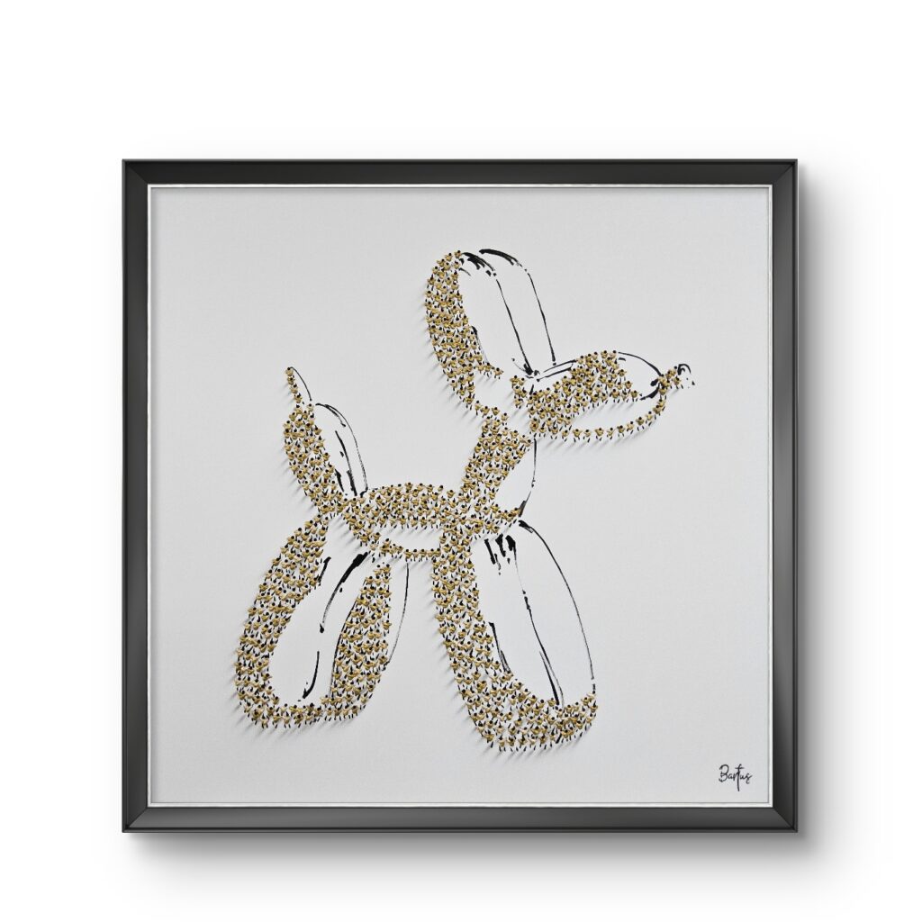Golden Balloon dog- Francisco Bartus