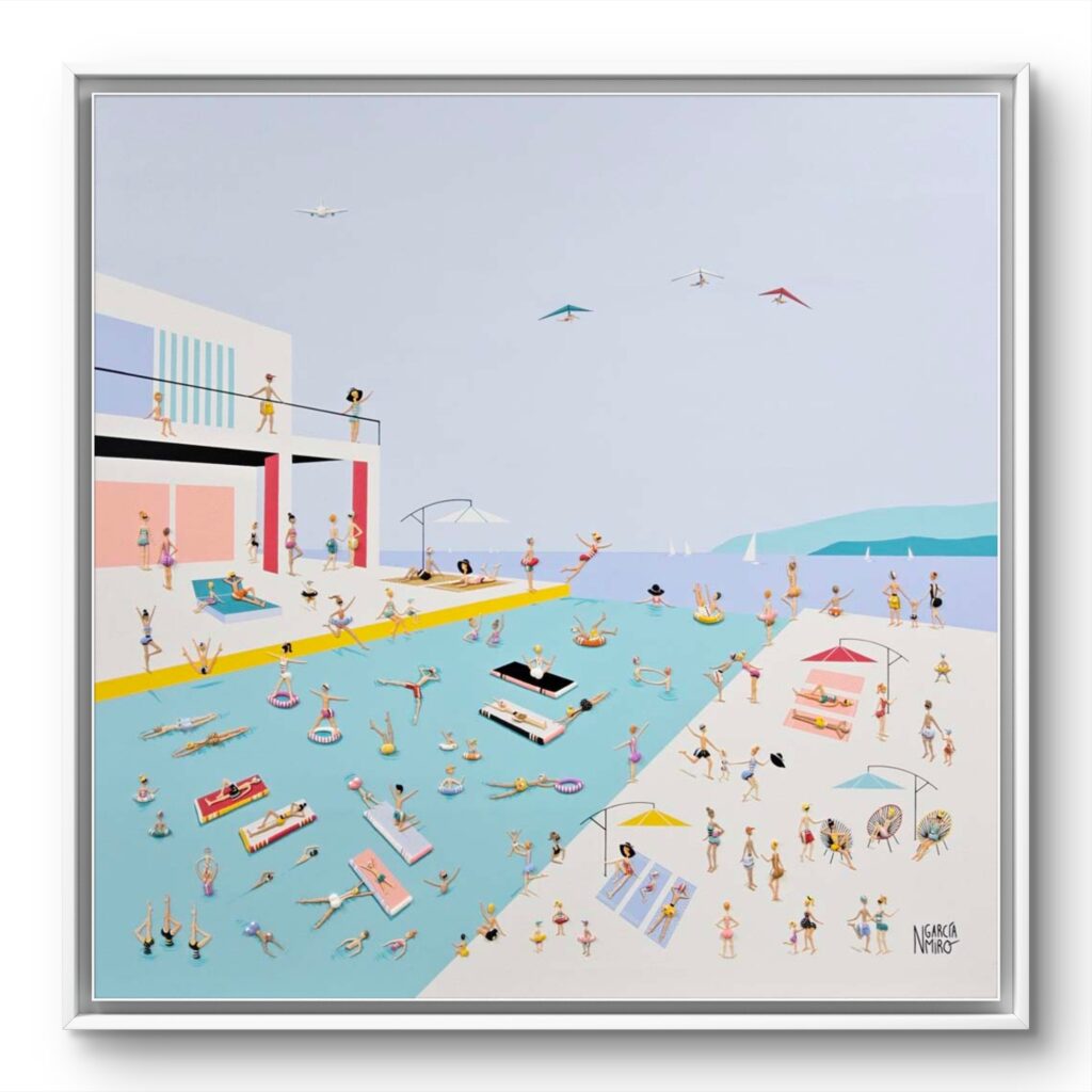 Chillin’ by the Pool – Nuria Garcia Miro