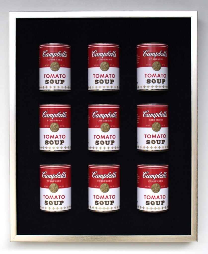 Andy Pop art soup original – Ad van Hassel