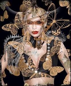 Gold butterfly I – Hans Jochem Bakker