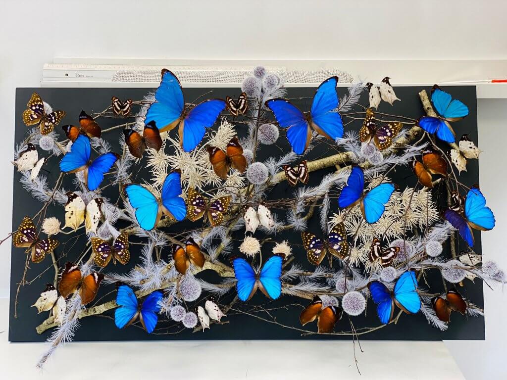 Garden of Eden Blue – Madame Butterfly – Carolien Bosch
