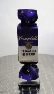 Candy Campbell Purple  Sculpture – Ad van Hassel