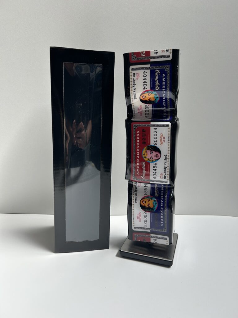 Andy Warhol amex card – Ad van Hassel