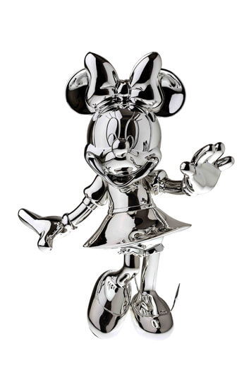Silver Sculpture Minnie – Mickey and Friends