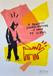 Tribute to Banksy II – Micha Baker
