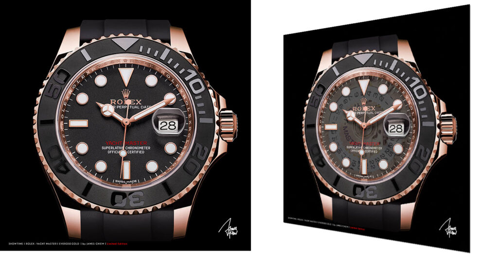 Rolex Yacht Master II Everose gold X-ray – James Chiew